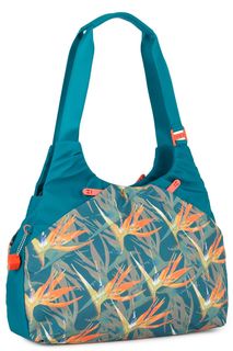 Сумка женская Hedgren HPLT04M Pilates Mind Birds of paradise print разноцветная