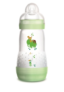 Бутылочка для кормления MAM Easy Start 260 мл анти-колик, самостерилизация, зеленая 2м+