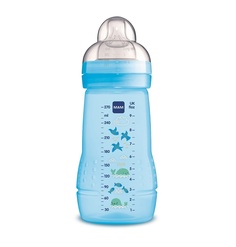 Бутылочка для кормления MAM Easy Active 270 мл, голубая, 2м+