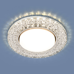 Встраиваемый точечный светильник с LED подсветкой Elektrostandard 3029 GX53