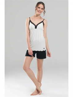 Пижама комплект женский BlackSpade BS5761 белый L