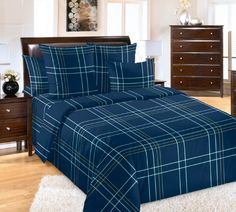 Покрывало "Патрик"из перкали 180х210 стеганое двуспальное Текс Дизайн