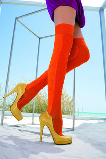 Гольфины женские Trasparenze Anachis оранжевые UNICA