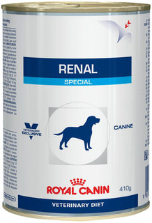 Консервы для собак ROYAL CANIN Renal Spesial, при почечной недостаточности, 12шт по 410г