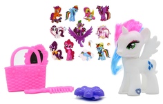 Игровой набор my little horse ITK100White пони с аксессуарами, 7 предметов