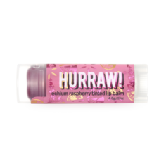 Оттеночный бальзам для губ Малина, Hurraw! Echium Raspberry Tinted Lip Balm 4,8 г