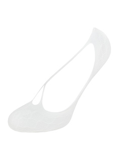 Капроновые подследники женские Trasparenze Graviola (b.) белые UNICA