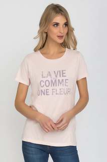 Футболка женская Dairos GD69300565 розовая L