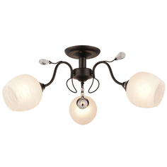 Люстра потолочная 3х60Вт Е27 IMEX MD.0636-3-S BK