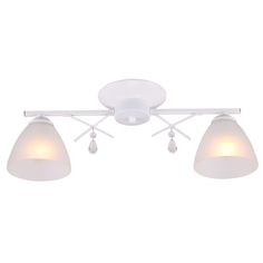 Люстра потолочная 2х60Вт E27 IMEX MD.7600-2-S WH