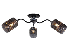 Люстра потолочная 3х60Вт E27 IMEX MD.3596-3-S BK+CH