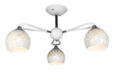 Люстра потолочная 3х60Вт E27 IMEX MD.3601-3-S WH+CH