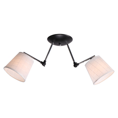 Люстра подвесная 2х60Вт E27 IMEX MD.0717-2-S BK