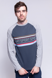 Лонгслив мужской Запорожец Heritage Sport 1 синий L