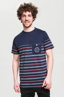 Футболка мужская Запорожец Heritage Karpolosy синяя XL