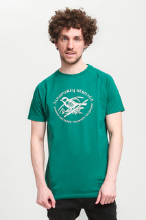 Футболка мужская Запорожец Heritage Bird зеленая XL