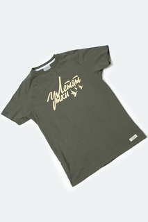 Футболка мужская Запорожец Heritage Fly Ducks зеленая XL