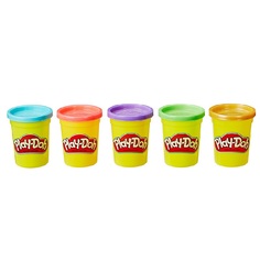 Игровой набор Play-Doh 4+1 банки золотой набор
