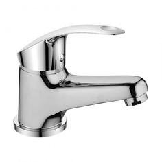 Смеситель Decoroom DR68011 одноручный для умывальника монолитный, хром