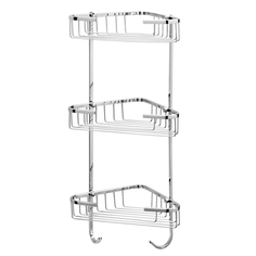 Полка трехъярусная Raiber R3513-3A, угловая