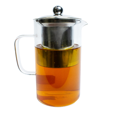 Заварочный чайник из боросиликатного стекла, 800 мл, прозрачный, MARMA MM-TPT-06