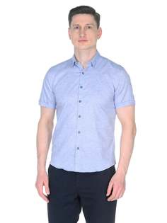 Рубашка мужская Dairos GD81100310 голубая L