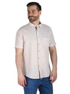 Рубашка мужская Dairos GD81100342 бежевая XL