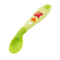 Ложка Chicco Babys First Spoon зеленая