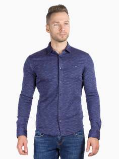 Рубашка мужская Dairos GD81100361 синяя M