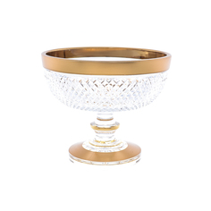 Конфетница Crystal Heart Золото 15см