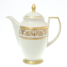 Кофейник Falkenporzellan Constanza Cream Imperial Gold 1,2л