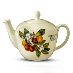 Чайник с крышкой 1л artigianato ceramico Груша