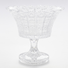 Конфетница на ножке Bohemia Max Crystal 20см