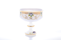 Конфетница белая Bohemia Star Crystal 16 см