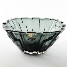 Конфетница серая Bohemia Treasury 21 см