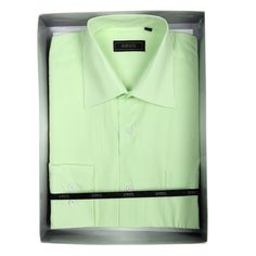 Рубашка мужская Conti Uomo Conti uomo Conti Uomo 6-06 зеленая 50 RU