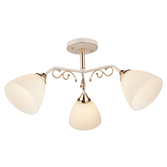 Люстра потолочная 3*60Вт Е27 IMEX MD.3192-3-S WT+FGD