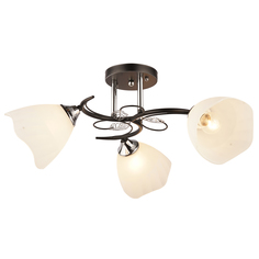 Люстра потолочная 3*60Вт Е27 IMEX MD.3478-3-S BK+CH