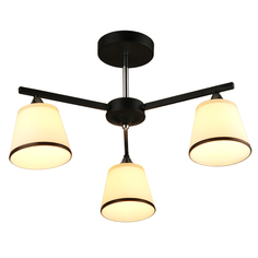 Люстра потолочная 3*60Вт Е27 IMEX MD.3212-3-S BK