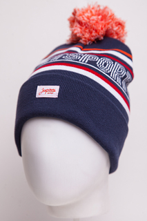 Шапка мужская Запорожец 8W.Y.Z.32.02.063 Dark Navy/Multi