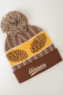 Шапка мужская Запорожец 9W.Y.Z.32.01.418 Brown/Yellow
