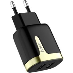 Сетевое зарядное устройство Hoco C64A Engraved Black
