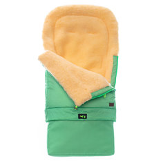 Конверт зимний меховой Nuovita Alaska Pesco Verde chiaro, Салатовый