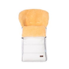 Конверт зимний меховой Nuovita Alpino Lux Pesco Bianco, Белый