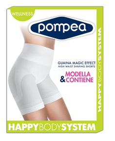 Шорты женские Pompea GUAINA MAGIC EFFECT белые L/XL