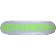 Дека для скейтборда Юнион Team grey/green 31,75′′X8′′ (80.64 X 20.32 см) medium