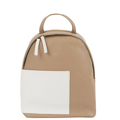 Рюкзак Kawaii Factory "Белый квадрат" (бежевый)