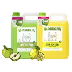 Набор средств для мытья посуды Synergetic Mix 2 шт* 5 л
