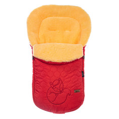 Конверт зимний меховой Nuovita Polare Pesco Rosso, Красный