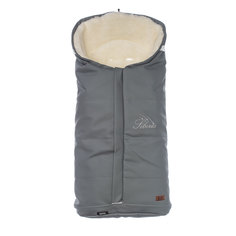 Конверт зимний меховой Nuovita Siberia Lux Bianco Grigio, Серый